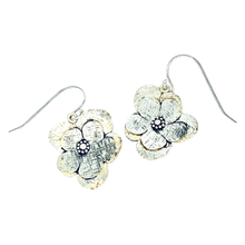 Load image into Gallery viewer, Defiance Collection-Blanca Peak Wild Flower Earrings Argentiun Silver