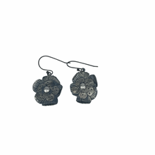 Load image into Gallery viewer, Defiance Collection-Blanca Peak Wild Flower Earrings Argentiun Silver