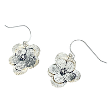 Load image into Gallery viewer, Defiance Collection-Blanca Peak Wild Flower Earrings Argentiun Silver