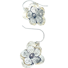 Load image into Gallery viewer, Defiance Collection-Blanca Peak Wild Flower Earrings Argentiun Silver