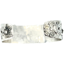 Load image into Gallery viewer, Defiance Collection-Holy Cross Cuff Argentium Bracelet, Aventurine