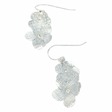 Load image into Gallery viewer, Defiance Collection-Blanca Peak Wild Flower Earrings Argentiun Silver, 18K Yellow Gold