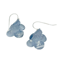 Load image into Gallery viewer, The Defiance Collection-Blanca Peak Wild Flower Earring Argentium Silver, Moonstone