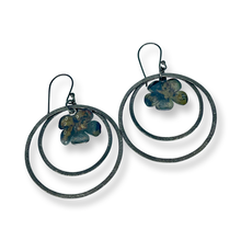 Load image into Gallery viewer, Defiance Collection-Wild Flower Loop Earring Argentium Silver