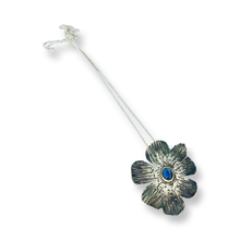 Load image into Gallery viewer, Defiance Collection-The Glenwood Pendant Argentium Silver, 22K yellow Gold, Kayanite