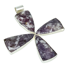 Load image into Gallery viewer, One Stone One Design Lepidolite Argentium Silver