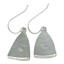 Load image into Gallery viewer, One Stone One Design Earring - Lepidolite Argentium Silver