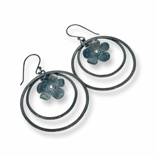 Load image into Gallery viewer, Defiance Collection-Wild Flower Loop Earring Argentium Silver
