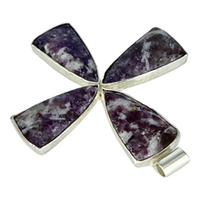 Load image into Gallery viewer, One Stone One Design Lepidolite Argentium Silver