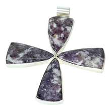 Load image into Gallery viewer, One Stone One Design Lepidolite Argentium Silver