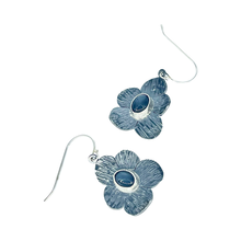 Load image into Gallery viewer, Defiance Collection-Blanca Peak Wild Flower Earrings Argentiun Silver,Gery Moonstone
