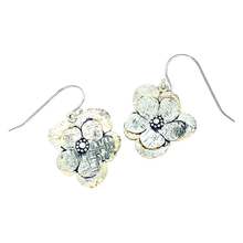 Load image into Gallery viewer, Defiance Collection-Blanca Peak Wild Flower Earrings Argentiun Silver
