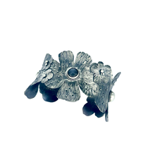 Load image into Gallery viewer, Defiance Collection-Glenwood Cuff Bracelet, Argentium Silver, Moonstone
