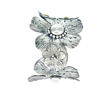 Load image into Gallery viewer, Defiance Collection-Glenwood Cuff Bracelet, Argentium Silver, 18K Yellow Gold
