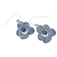 Load image into Gallery viewer, Defiance Collection-Blanca Peak Wild Flower Earrings Argentiun Silver,Gery Moonstone
