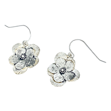 Load image into Gallery viewer, Defiance Collection-Blanca Peak Wild Flower Earrings Argentiun Silver
