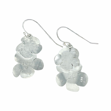 Load image into Gallery viewer, Defiance Collection-Blanca Peak Wild Flower Earrings Argentiun Silver, 18K Yellow Gold
