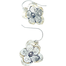 Load image into Gallery viewer, Defiance Collection-Blanca Peak Wild Flower Earrings Argentiun Silver
