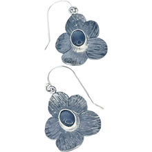 Load image into Gallery viewer, Defiance Collection-Blanca Peak Wild Flower Earrings Argentiun Silver,Gery Moonstone
