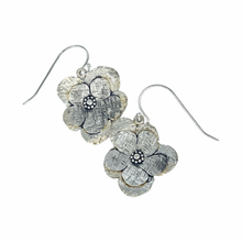 Load image into Gallery viewer, Defiance Collection-Blanca Peak Wild Flower Earrings Argentiun Silver
