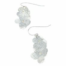 Load image into Gallery viewer, Defiance Collection-Blanca Peak Wild Flower Earrings Argentiun Silver, 18K Yellow Gold
