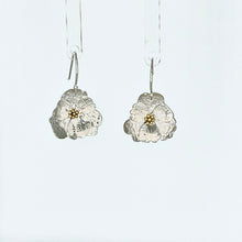 Load image into Gallery viewer, Garden Party 2.0 Earring-Argentium Silver , 18K Yellow Gold
