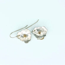 Load image into Gallery viewer, Garden Party 2.0 Earring-Argentium Silver , 18K Yellow Gold
