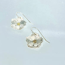 Load image into Gallery viewer, Garden Party 2.0 Earring- Argentium Silver, 18K Gold
