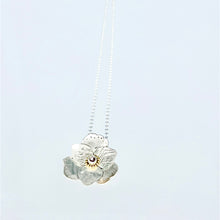 Load image into Gallery viewer, Garden Party 2.0 Pendant-Argentium Silver,18K Gold, Pink Tourmaline
