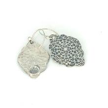 Load image into Gallery viewer, Garden Party Original Earring - .999 Fine Silver, Cubic Zirconia
