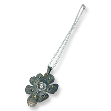 Load image into Gallery viewer, Defiance Collection-The Glenwood Pendant, Argentium Silver, 22K Yellow Gold
