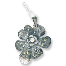 Load image into Gallery viewer, Defiance Collection-The Glenwood Pendant, Argentium Silver, 22K Yellow Gold
