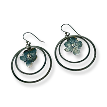 Load image into Gallery viewer, Defiance Collection-Wild Flower Loop Earring Argentium Silver
