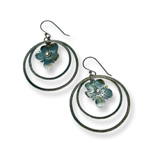 Load image into Gallery viewer, Defiance Collection-Wild Flower Loop Earring Argentium Silver
