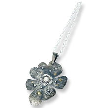 Load image into Gallery viewer, Defiance Collection-The Glenwood Pendant, Argentium Silver, 22K Yellow Gold
